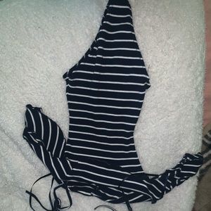 stripped bodysuit